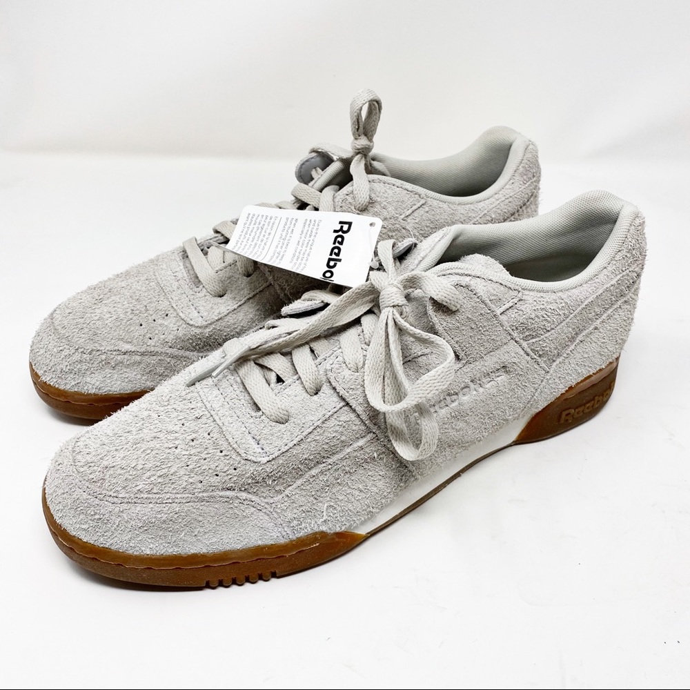 New Reebok Workout Plus MU Suede Sneakers - Picture 2 of 5